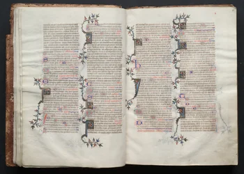 Das Gotha Missale: Fol. 15r, Text, ca. 1375