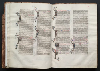 Das Gotha Missale: Fol. 23r, Text, ca. 1375