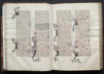 Das Gotha-Missale: Fol. 28v, Text, ca. 1375