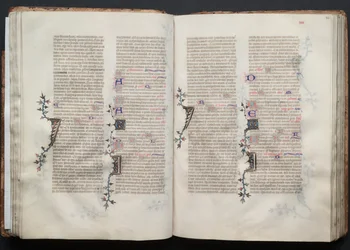 Das Gotha-Missale: Fol. 41v, Text, ca. 1375