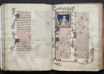 Das Gotha-Missale: Fol. 68v, Text, ca. 1375