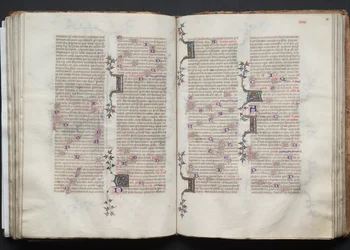 Das Gotha-Missale: Fol. 79v, Text, ca. 1375