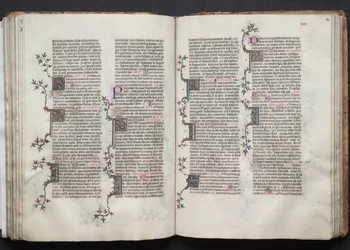 Das Gotha Missale: Fol. 88r, Text, ca. 1375