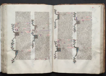 Das Gotha Missale: Fol. 93r, Text, ca. 1375