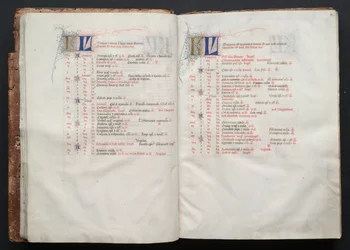 Das Gotha Missale: Fol. 9v, Text