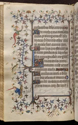 Stundenbuch von Karl dem Edlen, König von Navarra (1361-1425): fol. 75v, Text