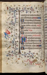 Stunden von Karl dem Edlen, König von Navarra (1361-1425): fol. 93v, Text