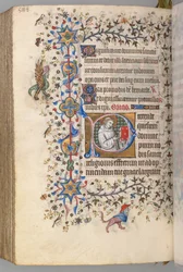 Stundenbuch von Karl dem Edlen, König von Navarra 1361-1425, fol. 288v, St. Hervard, um 1405