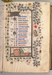Stundenbuch von Karl dem Edlen, König von Navarra 1361-1425: fol. 7r, Juli, ca. 1405