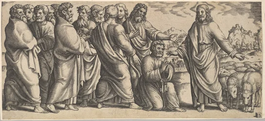 Die Übergabe der Schlüssel an Petrus