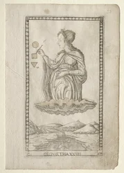 Geometrie aus den Tarocchi, Serie C: Freie Künste, Nr. 24