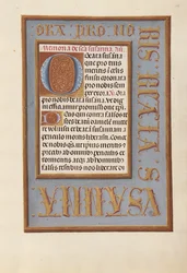 Stundenbuch der Königin Isabella der Katholischen, Königin von Spanien: Fol. 196r, um 1500