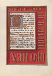Stundenbuch der Königin Isabella der Katholischen, Königin von Spanien: Fol. 38r, ca. 1500