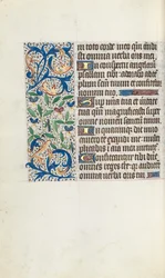 Stundenbuch Gebrauch von Rouen: fol. 106r, ca. 1470