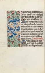 Stundenbuch Gebrauch von Rouen: fol. 115v, ca. 1470
