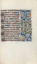 Stundenbuch Gebrauch von Rouen: fol. 119r, ca. 1470