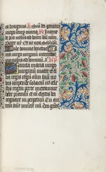 Stundenbuch Gebrauch von Rouen: fol. 35r, ca. 1470