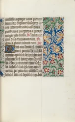 Stundenbuch Gebrauch von Rouen: fol. 53r, ca. 1470