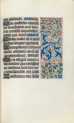 Stundenbuch Gebrauch von Rouen: fol. 82r, ca. 1470