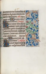Stundenbuch Gebrauch von Rouen: fol. 98r, ca. 1470