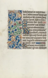 Stundenbuch Gebrauch von Rouen: fol. 98v, ca. 1470