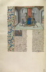John von Gaunt lädt Gäste zur Hochzeit seiner Tochter mit dem König von Portugal ein