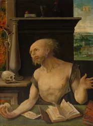 Heiliger Hieronymus in der Buße, 1525-1530