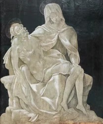 Die Beweinung Christi (Pietà), der Meister der Madonna von Manchester