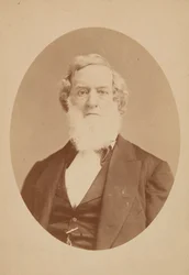 Kabinettkarte von Gideon Welles, 1860-1878
