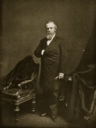 Rutherford B. Hayes vor seiner Amtseinführung als Präsident, 1877