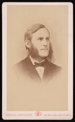 Porträt von Samuel Hubbard Scudder 1837-1911, ca. 1871