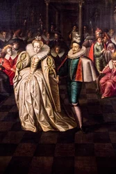 Pavane am Hof von Heinrich III, (Detail)