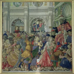 Der Kindermord von Bethlehem, 1482