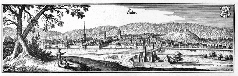 Calw.jpg - Auszug aus Topographia Sueviae (Schwaben)