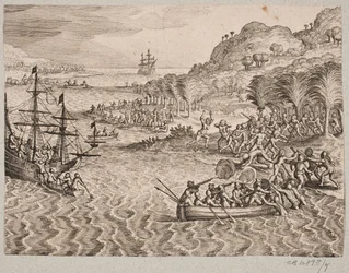 Über die Landung der Holländer auf der grundlosen Insel