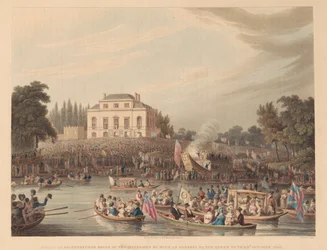 Ankunft am Brandenburgh House der Wasserleute
