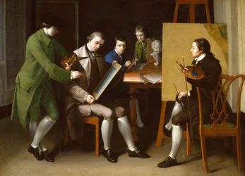 Die amerikanische Schule, 1765