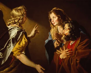 Die Verkündigung der Geburt Samsons, ca. 1630-1631