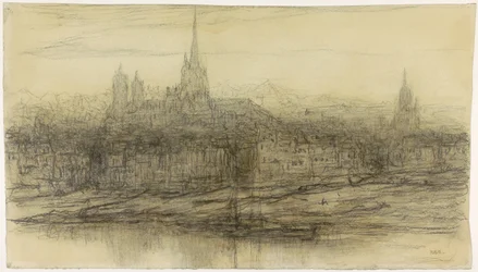 Ansicht von Rouen