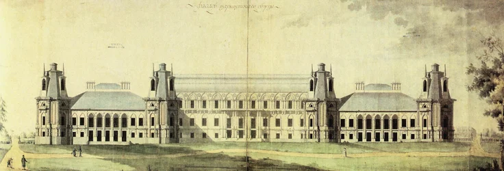 Der Zarizyno-Palast, ca. 1796