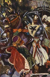 Illustration für Ivanhoe von Sir Walter Scott