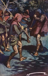 Illustration für Ivanhoe von Sir Walter Scott