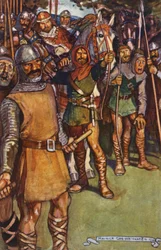 Illustration zu Ivanhoe von Sir Walter Scott