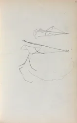 Italienisches Skizzenbuch: Segel Seite 36, 1898-1899