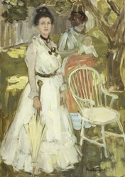 Porträt von Mrs