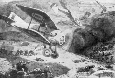 Luftkavallerie, Angriff auf die Infanterie, 1918, 1926