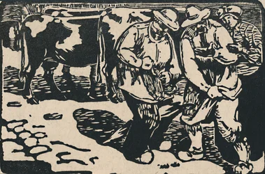 Marché En Auvergne - Aus Au Pied Des Puys, 1919