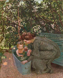 Das Bad im Freien, 1904