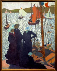 Regatten in Perros in der Bretagne