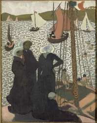 Regatten in Perros-Guirec, 1892
